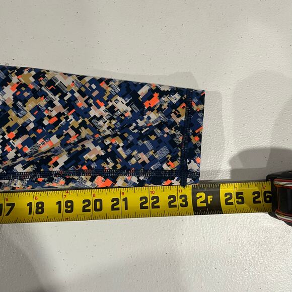Sweaty Betty The Power 7/8 Leggings Blue Pixelated Orange Womens Size XXS - Picture 8 of 8